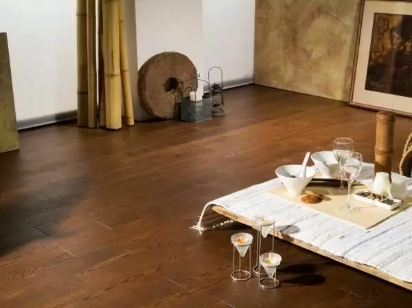 Массивная доска Coswik Кантри коллекция 1102-3206 Дуб Бразильский Орех (массив)