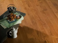 Массивная доска Coswik Бражированная коллекция 1101-1204 Дуб Орех (массив)