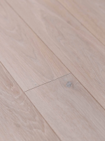 Массивная доска Icon-Floor Английская ёлка ASH Селект 75 мм White 45161