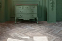 Виниловый ламинат Vinilam Parquet Chevron Шеврон Шампань RI153616CL4