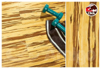 Инженерная доска Amigo Original Бамбук Зебра HDF 0013