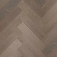 Паркетная доска Royal Parket Елка Английская Дуб Натур Винчи лак