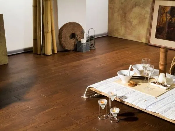 Массивная доска Coswik Кантри коллекция 1101-3206 Дуб Бразильский Орех (массив)