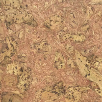 Пробковое покрытие Ibercork Пробковый клеевой паркет 4 мм Леон рохо