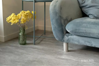 Виниловый ламинат Vinilam Ceramo 2,5 мм Цемент Светлый 71614