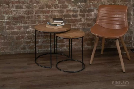 Виниловый ламинат Vinilam Ceramo 2,5 мм Дуб Берн 8885-EIR ХХL