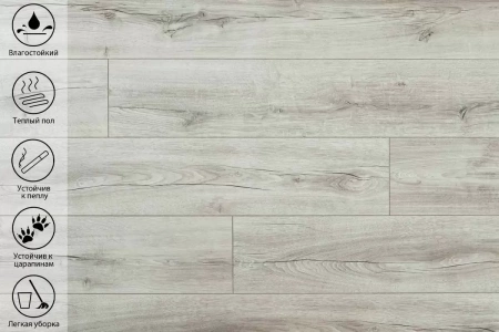 Ламинат Peli Anatolia 12 мм Дуб Грей Grey AN PLT 902