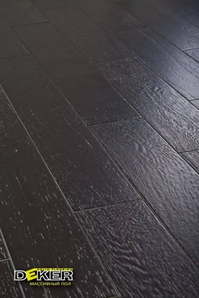 Массивная доска Deker Дуб Гранж