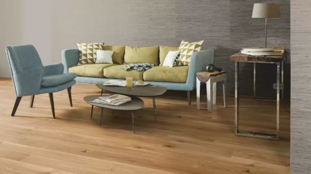 Паркетная доска Boen Однополосная с фаской Дуб Vivo 138мм EBG8VKFD