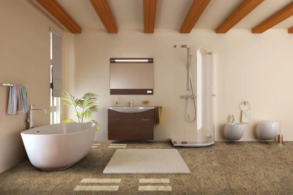 Пробковое покрытие Fomentarino Напольная клеевая плитка Macerie