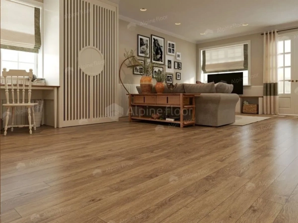 Ламинат SPC Alpine Floor Grand Sequoia Village Макадамия ECO 11-1007