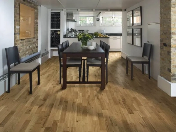 Паркетная доска Focus Floor Трехполосная Дуб Хамсин 3S OAK KHAMSIN