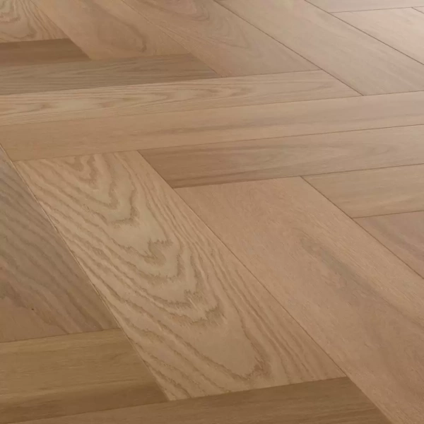 Паркетная доска Royal Parket Елка Английская Дуб Натур Жасмин лак