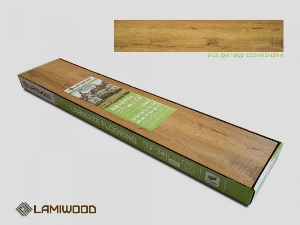 Ламинат Lamiwood Bristol Дуб Натур 2413