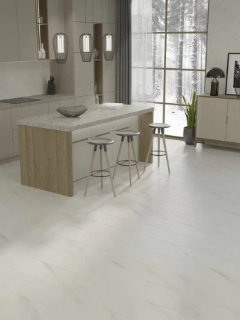 Ламинат Egger Large 8-33 Aqua+ Мрамор Леванто белый EPL245