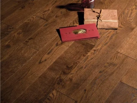 Массивная доска Coswik Кантри коллекция 1101-3206 Дуб Бразильский Орех (массив)