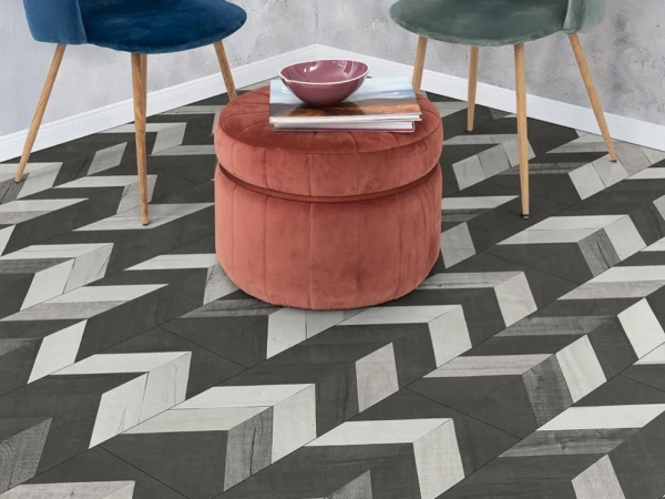 Пробковое покрытие Egger Comfort KingSize фаска 10/32 Дуб Видора серый EPC037