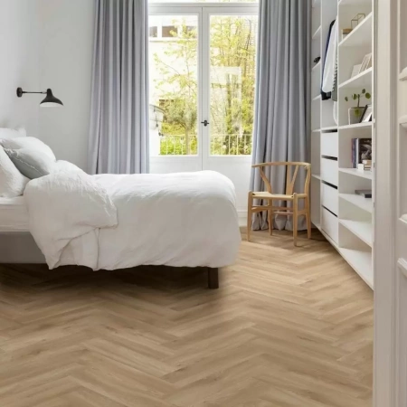 Ламинат SPC IVC Lay Red Herringbone Sierra Oak 58847