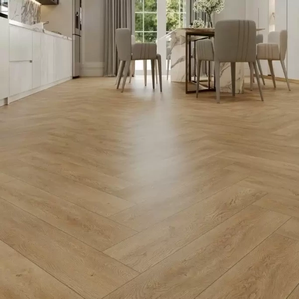 Ламинат SPC EvoFloor Parquet Click 4 мм Oak Sand (Дуб Песочный) HP 0090
