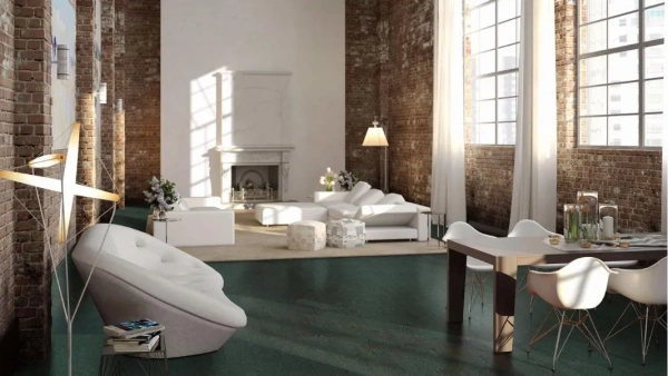 Пробковое покрытие Fomentarino Напольная плавающая пробка Oceano Ultramarino