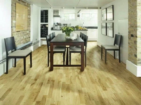 Паркетная доска Focus Floor Трехполосная Classic FF Oak Khamsin Lacquered 3S 3011128160100175