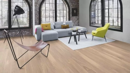 Паркетная доска Boen Однополосная Дуб белый Анданте EIG83MPD