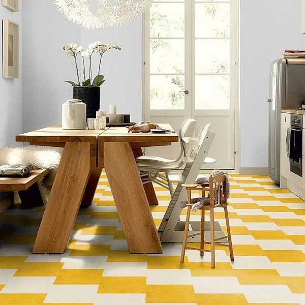 Виниловый ламинат Forbo Marmoleum Click Square Lemon Zest 333251