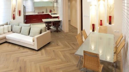 Ламинат Herringbone Ferrara Oak 3861