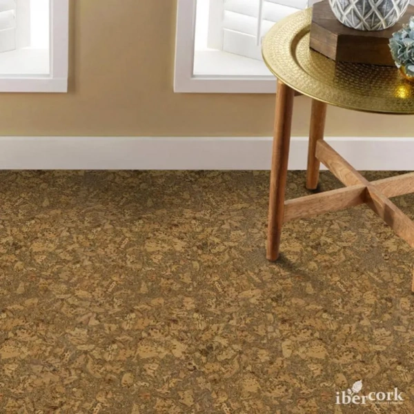 Пробковое покрытие Ibercork Пробковый клеевой паркет 4 мм Леон негро 4 VG