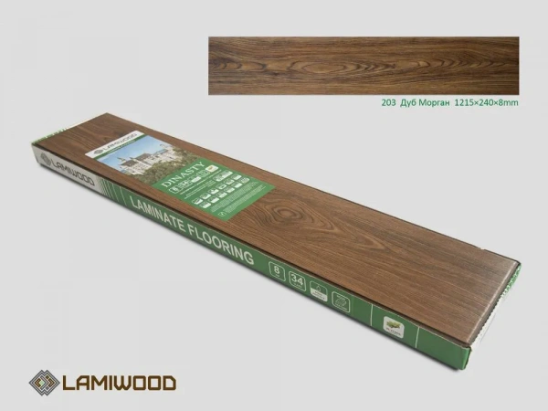 Ламинат Lamiwood Dinasty Дуб Морган 203