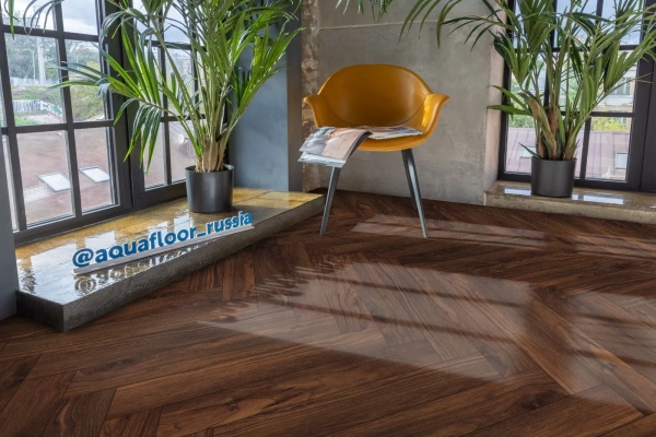 Виниловый ламинат Aquafloor Parquet Plus AF6025PQN+