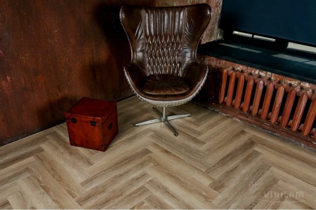 Виниловый ламинат Vinilam Parquet Herringbone Классический Паркет IS11166