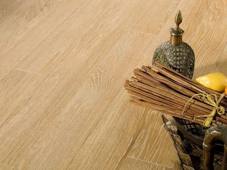 Массивная доска Coswik Бражированная коллекция 1101-1209 Антик белый (массив)