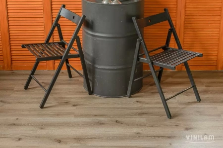 Виниловый ламинат Vinilam Click 3.7 мм Дуб Дамп (Rich) 8838