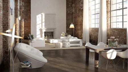 Пробковое покрытие Fomentarino Напольная плавающая пробка Fiume Castano