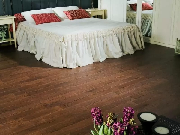 Массивная доска Coswik Бражированная коллекция 1101-1206 Бразильский Орех (массив)