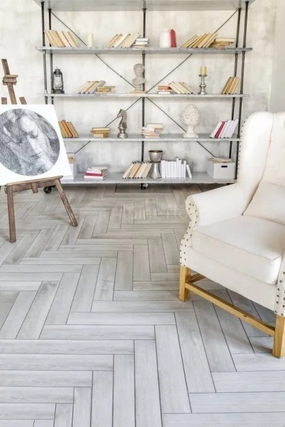 Ламинат SPC Alpine Floor Expressive Parquet Снежная лавина ECO10-5
