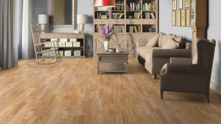 Паркетная доска Focus Floor Трехполосная Smart Дуб Кабаре