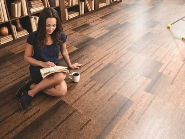 Пробковое покрытие Wicanders Corkcomfort Linn Cioccolato C81L001