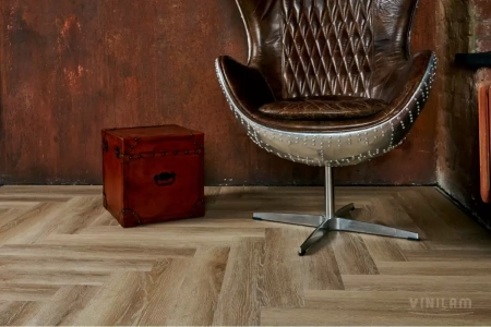 Виниловый ламинат Vinilam Parquet Herringbone Glue Паркет Классический GD11166