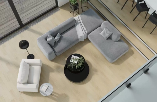 Ламинат SPC QuartzParquet Классик 5мм Дуб Австрийский 418