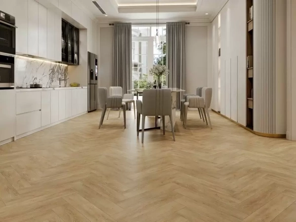 Ламинат SPC EvoFloor Parquet Click 4 мм Oak Sand (Дуб Песочный) HP 0090