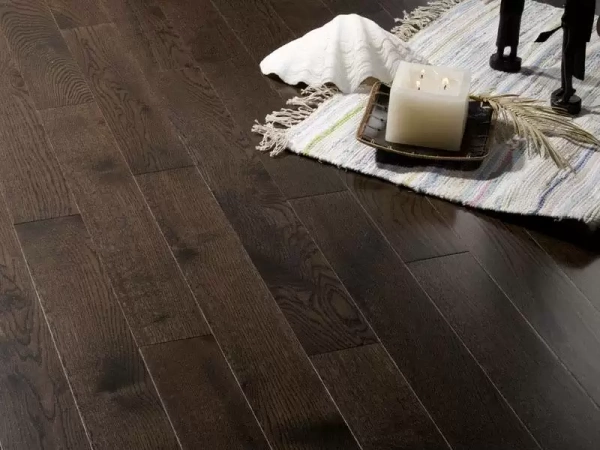 Массивная доска Coswik Классический дуб 1102-1107 Угольный (массив)