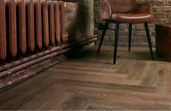 Виниловый ламинат Vinilam Parquet Herringbone Венецианский Паркет IS11199