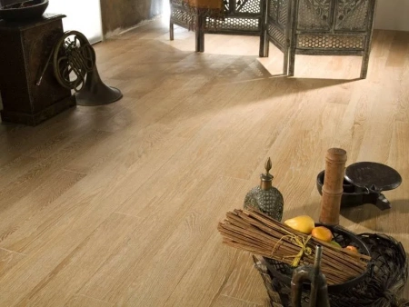 Массивная доска Coswik Бражированная коллекция 1101-1209 Антик белый (массив)