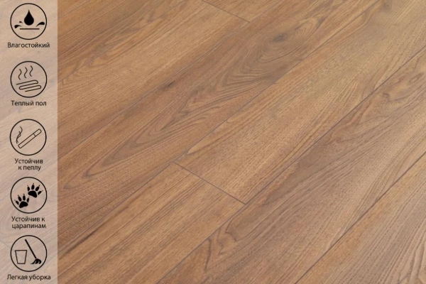 Ламинат Peli Loft 33 Медный Каштан Bakir Kestane LF-707