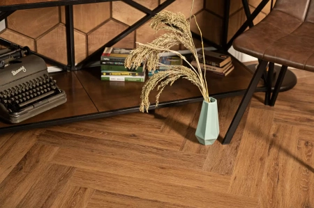 Виниловый ламинат Vinilam Parquet Herringbone Glue Паркет Де Вилль GD11210