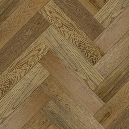 Паркетная доска Royal Parket Елка Английская Дуб Натур Вереск лак