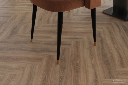 Виниловый ламинат Vinilam Parquet Herringbone Glue Паркет Монпелье GD11355