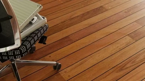Паркетная доска Boen ShipsDeck Ятоба с темной линией и гвоздиками JAG83PCD